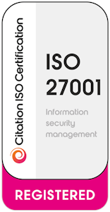 ISO 27001 Accredited