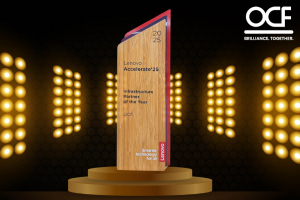 Infrastructure Partner of the Year Award - Lenovo Accelerate'25